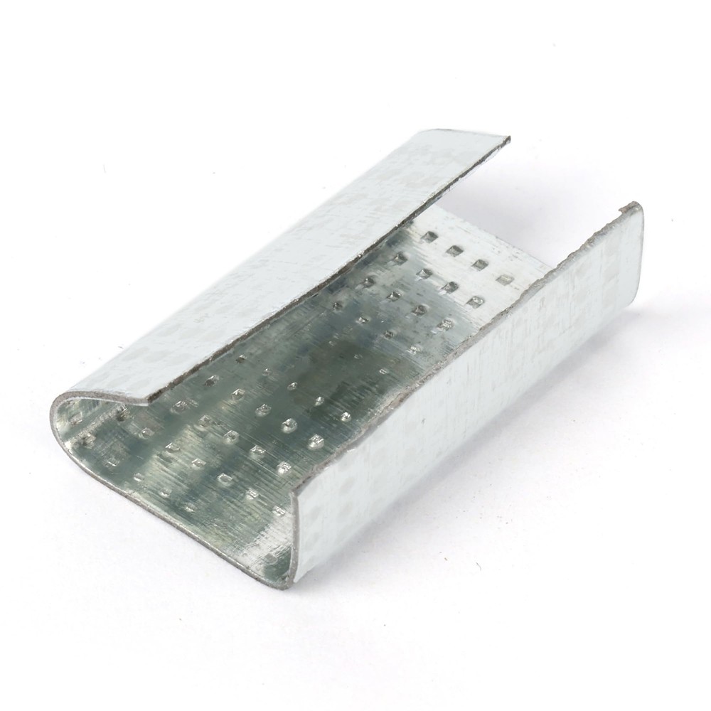 U.S. Solid 500PCS Packaging Strapping Open Serrated Seals For 5/8" Strap Width