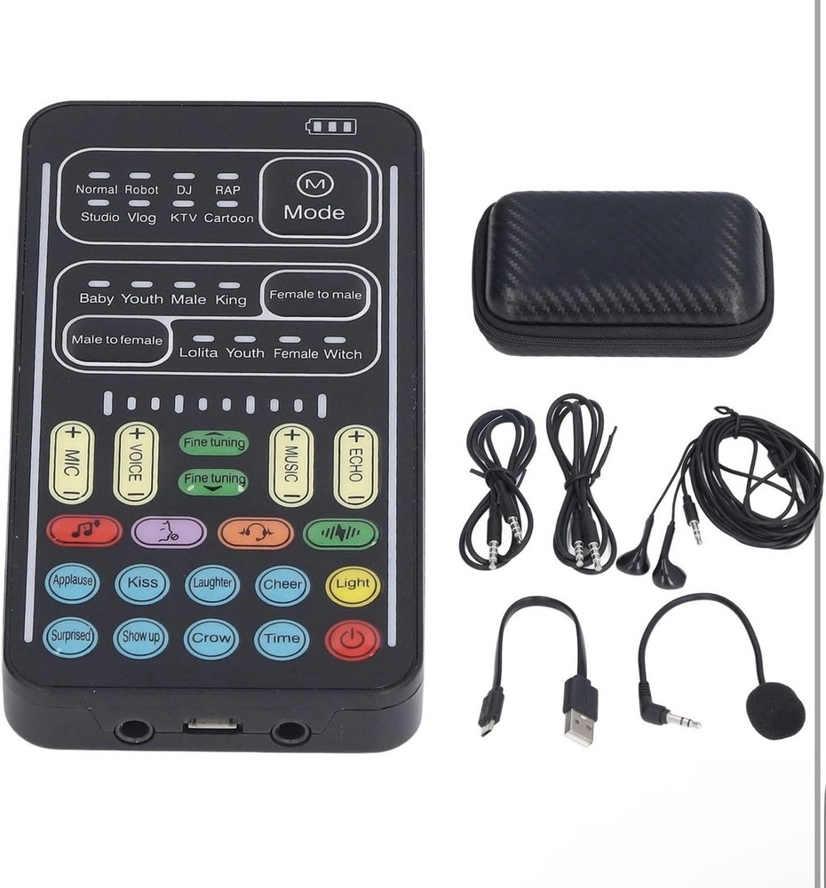 Sound Changer Lightweight Auditory Effects Box For Streamers And Content Maker
