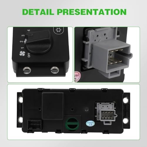 Climate Control Module AC Heater Control Panel for Mack Cxu612 1999-2005,