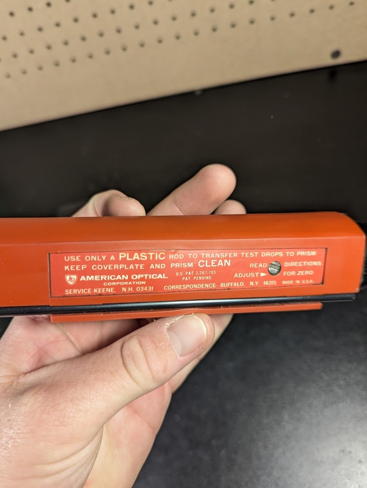 Vintage American Optical Hand Held Refractometer