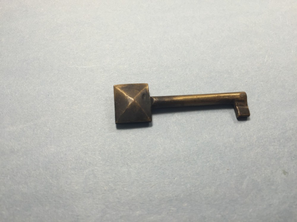 Vintage Skeleton Key - (with square head)