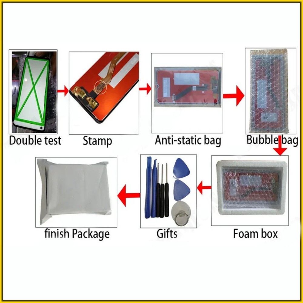 LCD Display For Tecno Camon 18/18 Pro Screen Touch Digitizer Assembly Replace