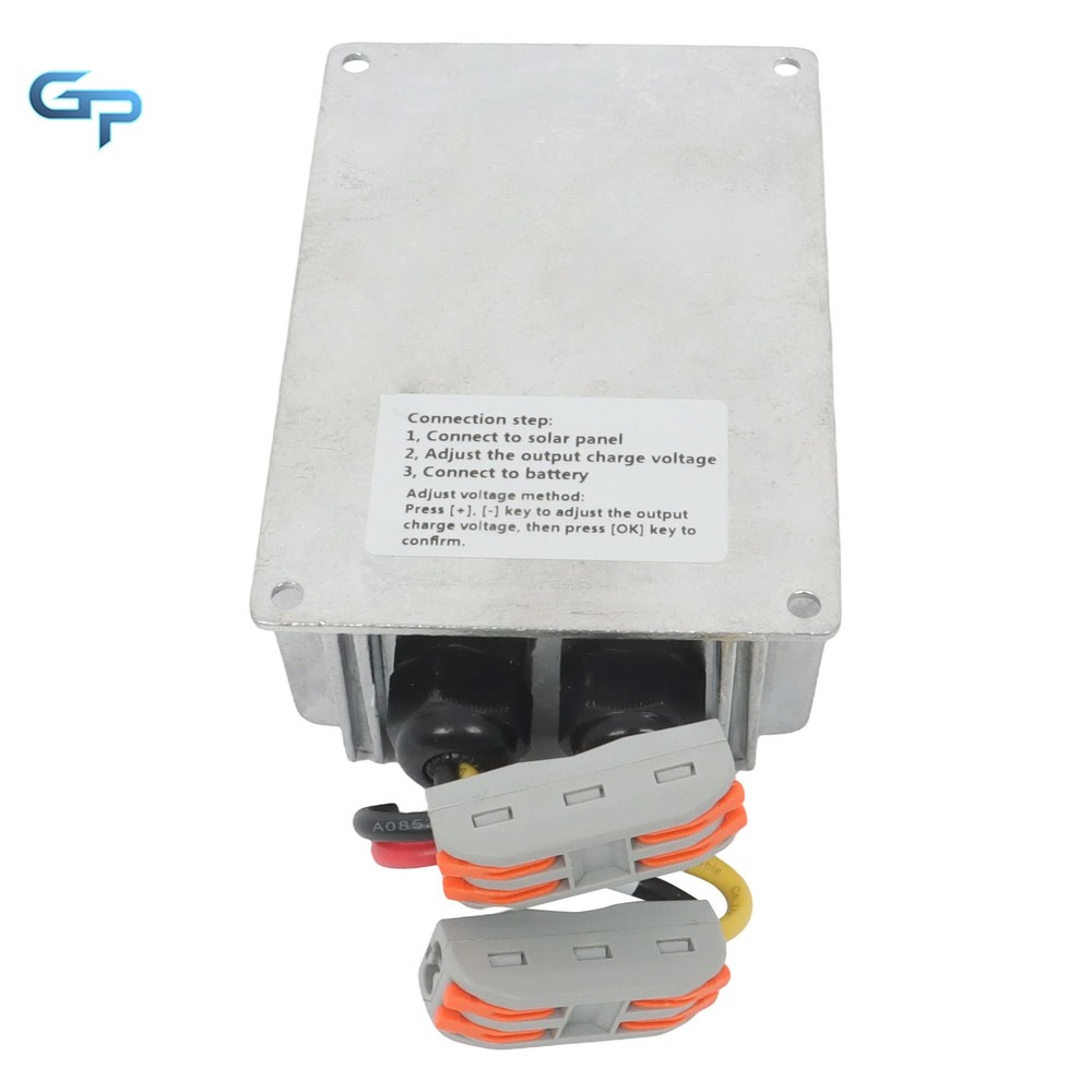 Waterproof MPPT Boost Controller 400W 24-85V Solar Panel LED Display Durable