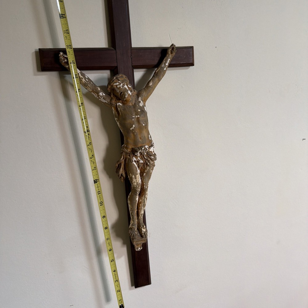 Antique Cross 27” X 13”