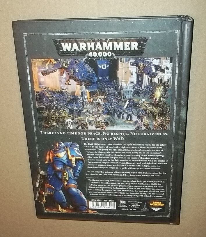 Warhammer 40k 8th Edition Core Rulebook HC 2017