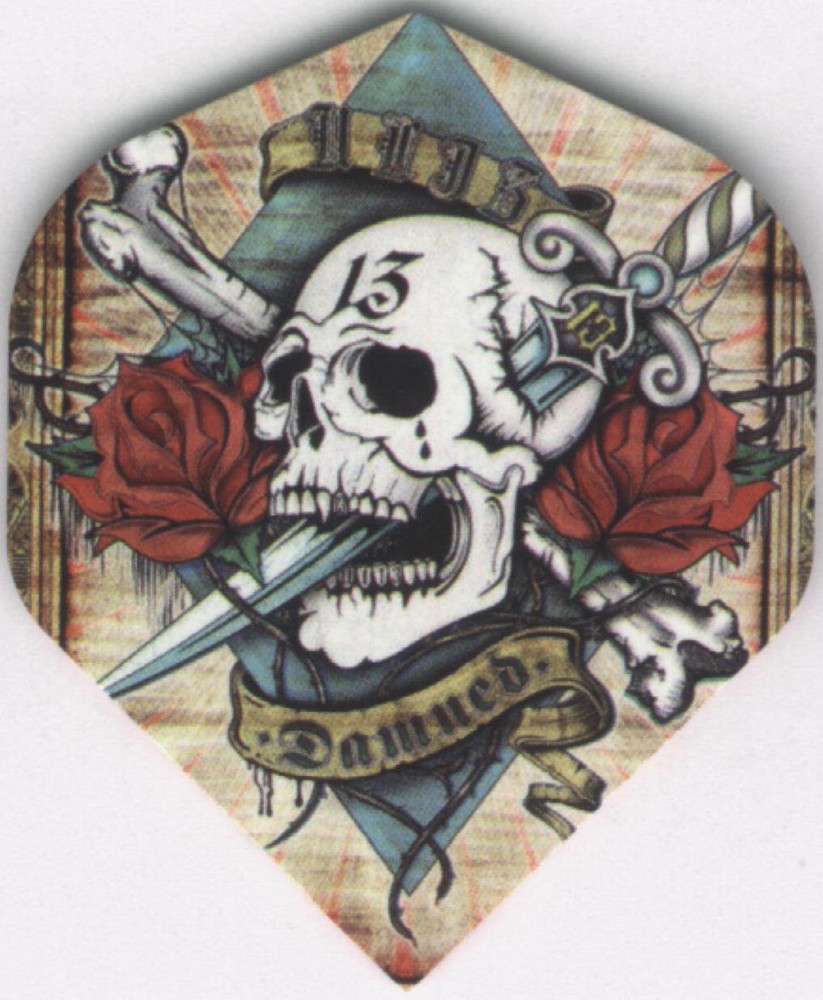 THE DAMNED Dart Flights: 3 per set