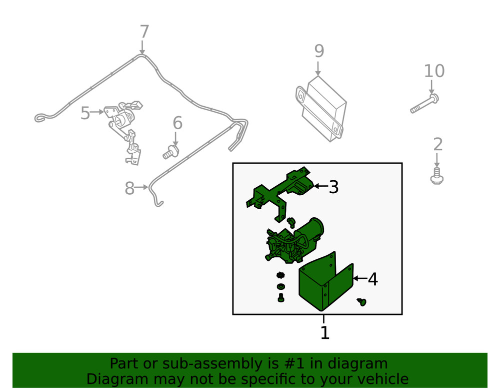Genuine Nissan Compressor 53400-7S600