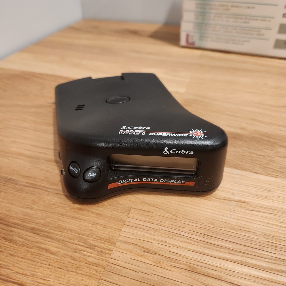 Cobra Superwide 4 Radar Laser - RDL-712SW - Complete Detection System - Tested