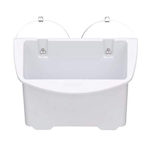 Single Compartment White Plastic GPS and Cell Phone Caddy for Boats
