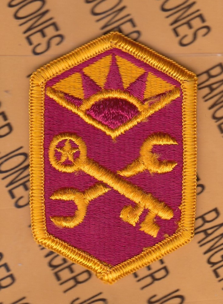 US Army Advanced Weapons Support Command AWSC ~3.25" patch m/e