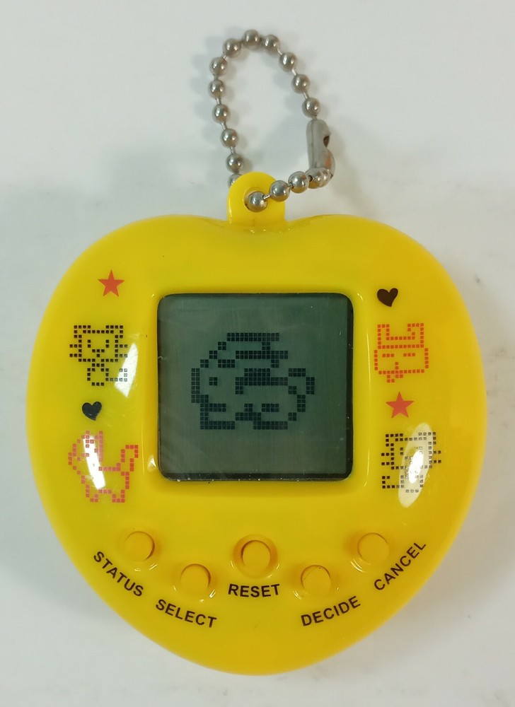 Yellow JIA YUAN Virtual Pet - RABBIT/Multi-Pet - Tested/Works