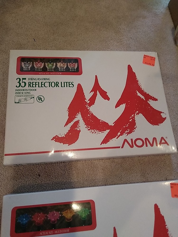 NOMA String To String Reflector Lites 16' Long 2 Boxes