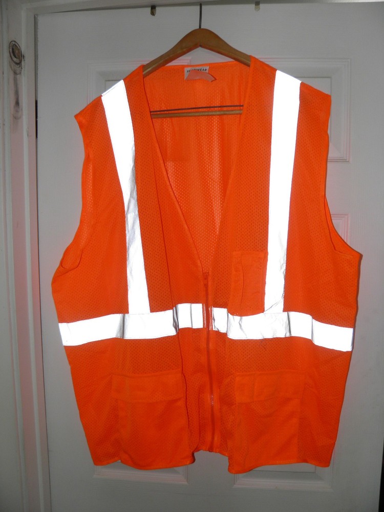 High Visibility Safety Vest - 2 different ones - size 4X