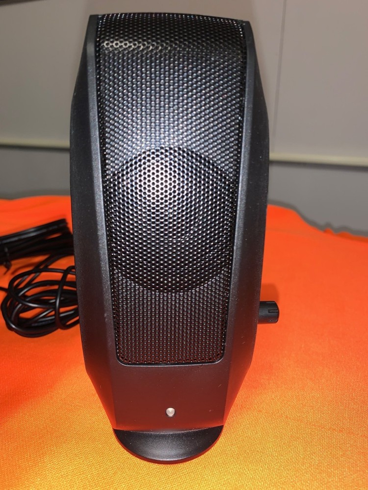 Logitech S-120 - 2.0 Desktop Computer Speakers - 3.5mm Jack - New Without Box