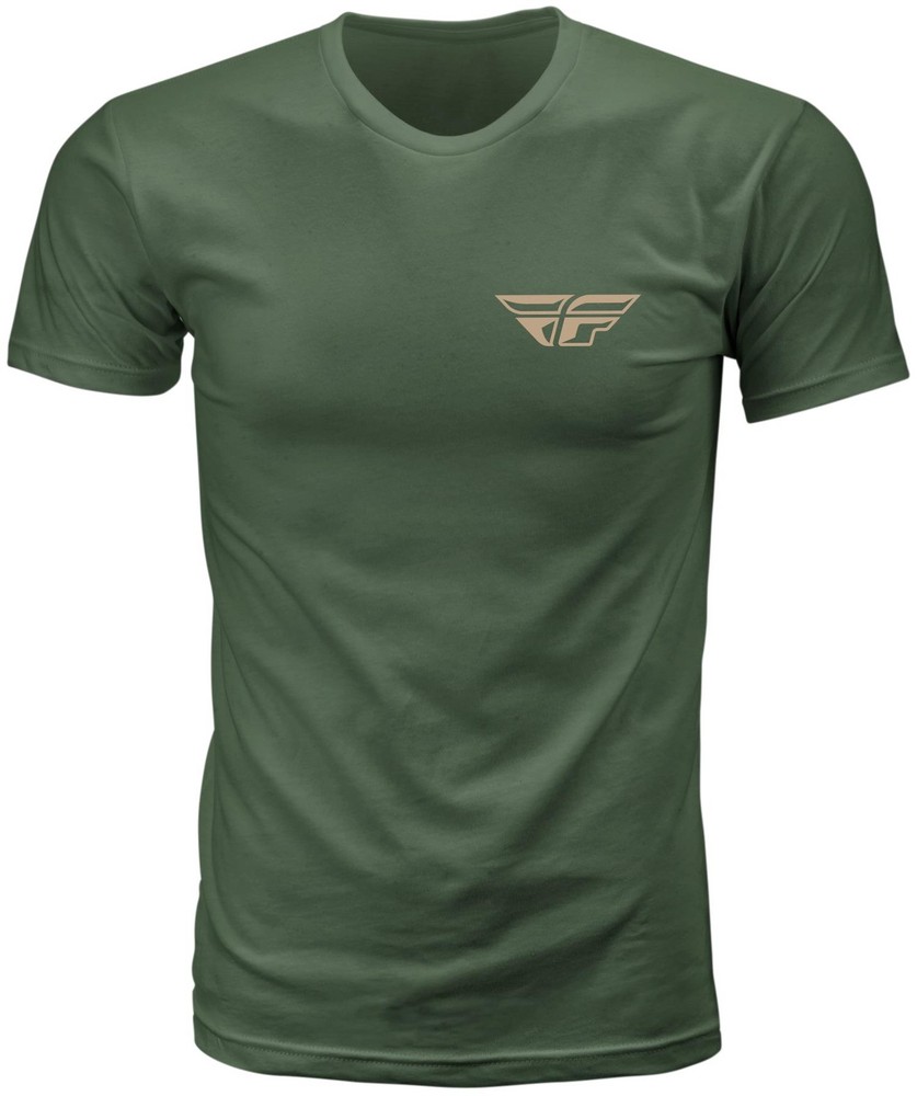 Fly Staple Tee Green Xl