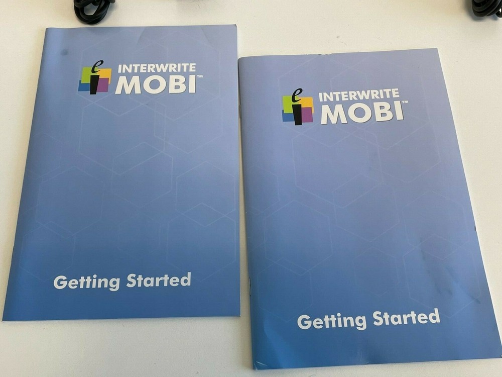 H45: Lot of 2 Mobi IP501 eInstruction Interwrite Mobi Learner Tablet