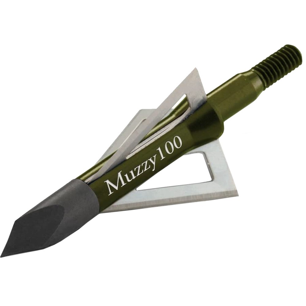 Muzzy 3-Blade Screw-In Broadhead 6-Pack - 100 Grain