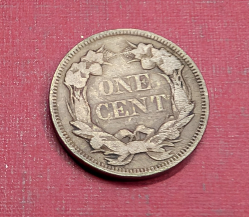 1857 Flying Eagle Cent F+ 260408