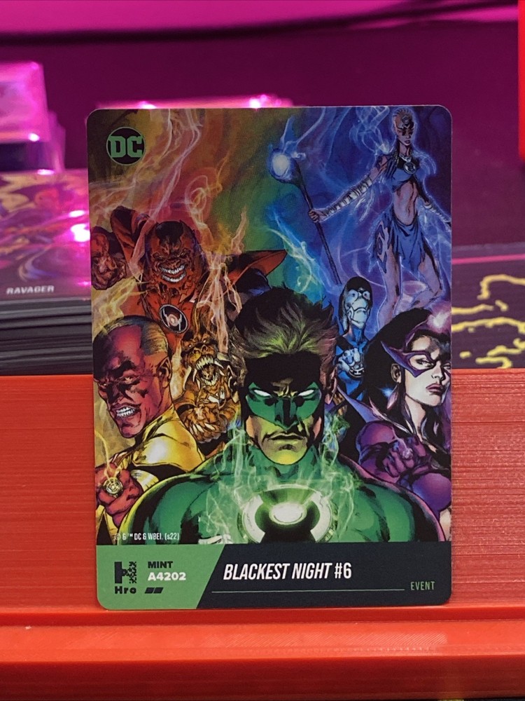DC EVENTS Uncommon Blackest Night #6 Physical - Random Mint