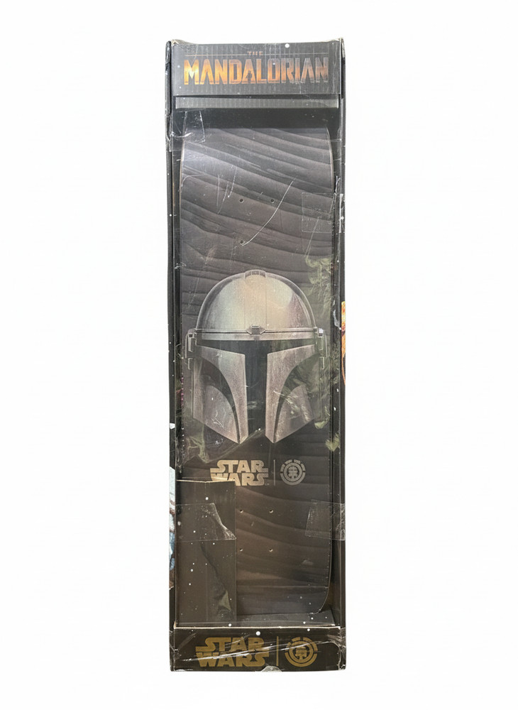 Star Wars The Mandalorian Skateboard Deck Element OPEN PKG!!