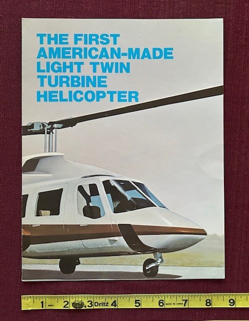 Bell 222 1974 Spec Brochure
