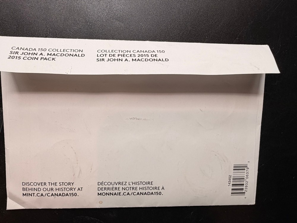 2015 Sir John A Macdonald 6 Coin Uncirculated Set