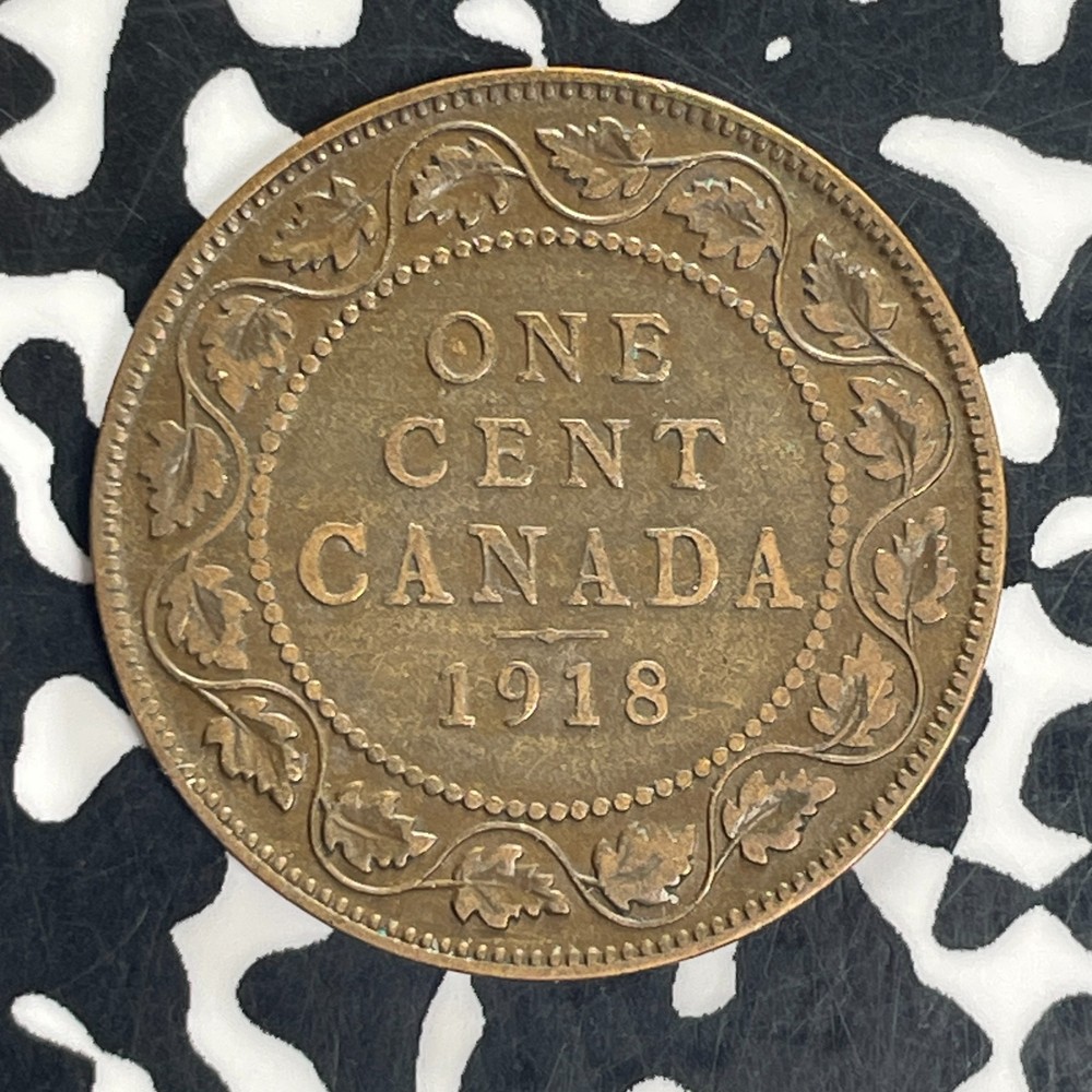 1918 Canada Large Cent Lot#C5098