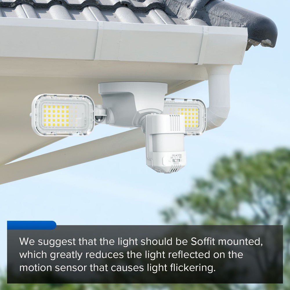 10000lm Floodlight LED Motion Sensor Detection Security Light 90W Outdoor Lights