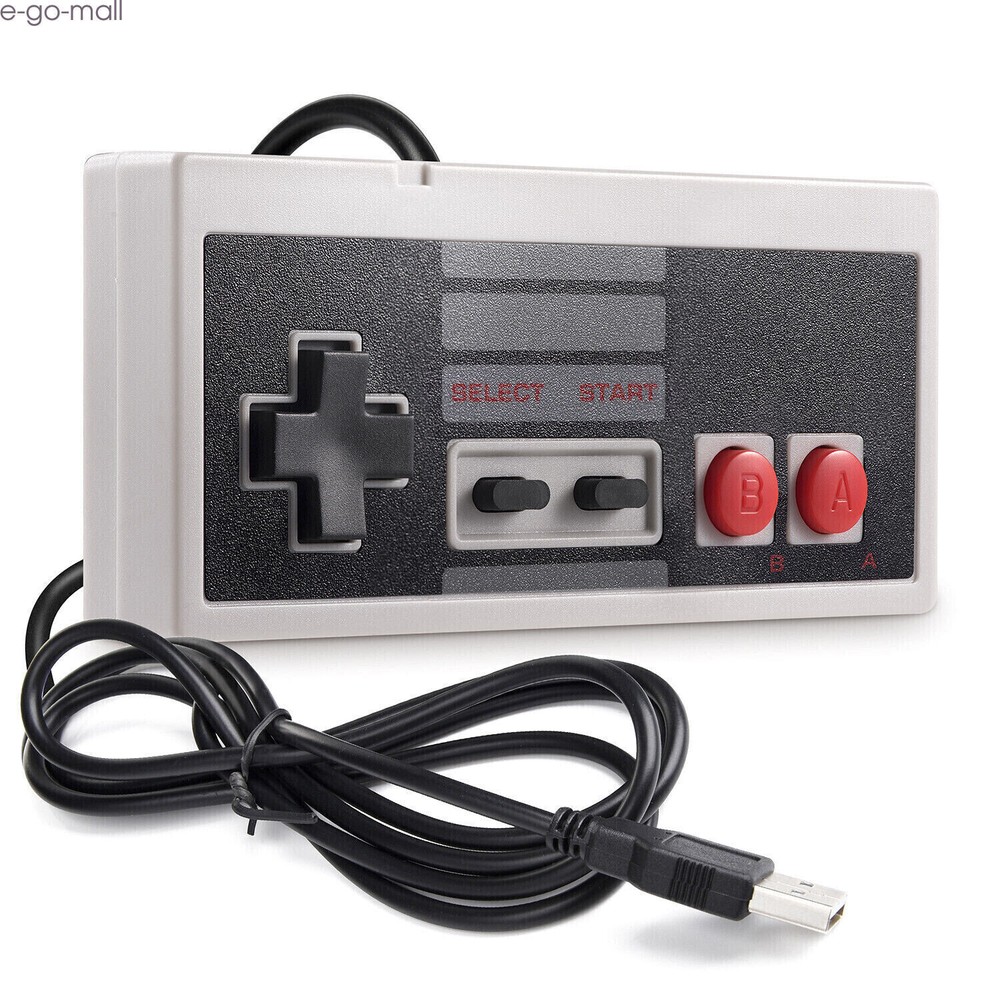 2Pack NES Retro USB Classic Controller Joypad Gamepad For PC/MAC Nintendo Games