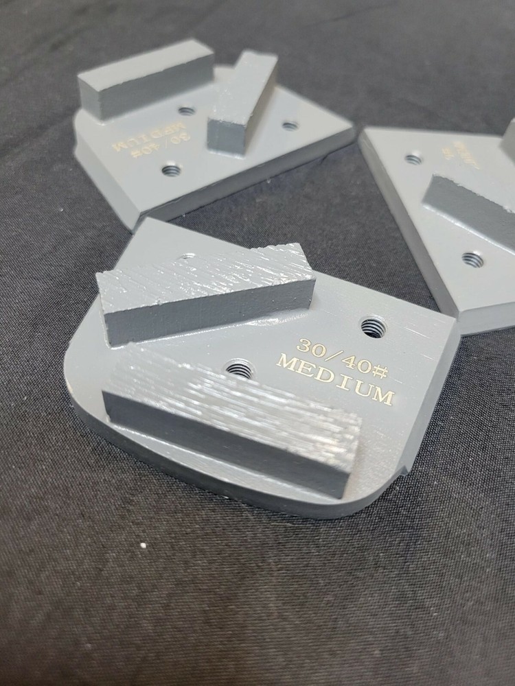 3 30/40 grit medium bond trapezoid diamond inserts concrete Lavina 2 segments