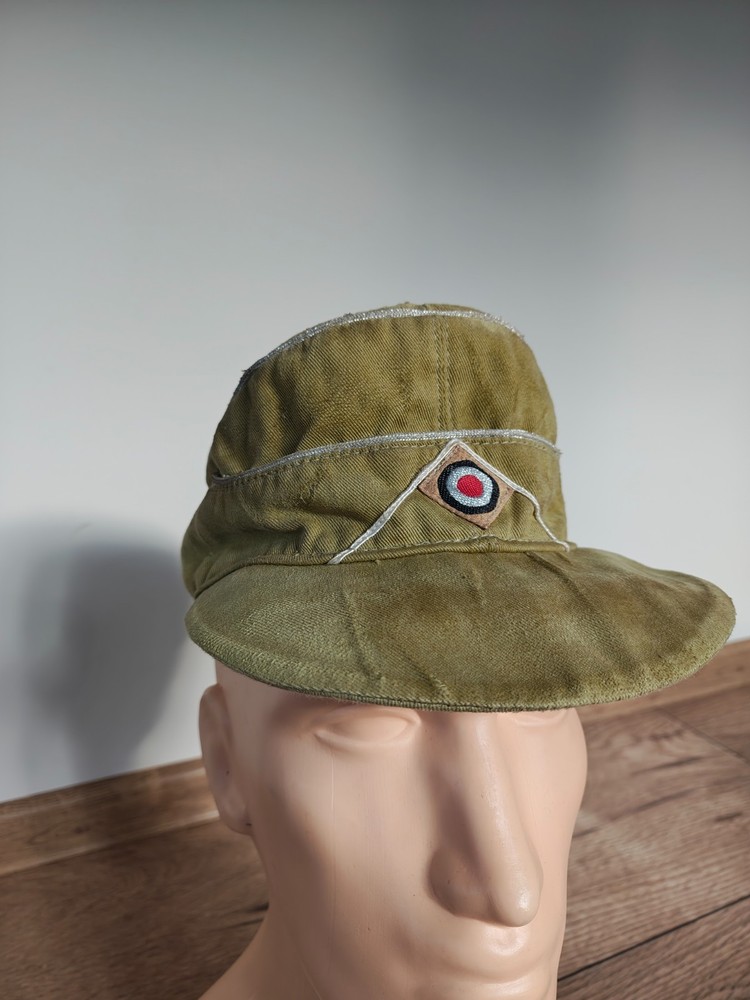 WW2 GERMAN WH OFICER AFRIKACORP HAT