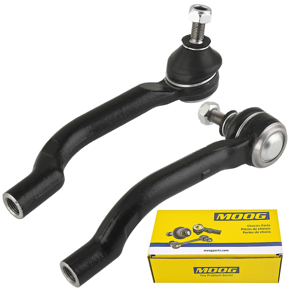 MOOG Tie Rod End for 2008-2013 Nissan Rogue Outer Tie Rod Ends Front Outer Pair