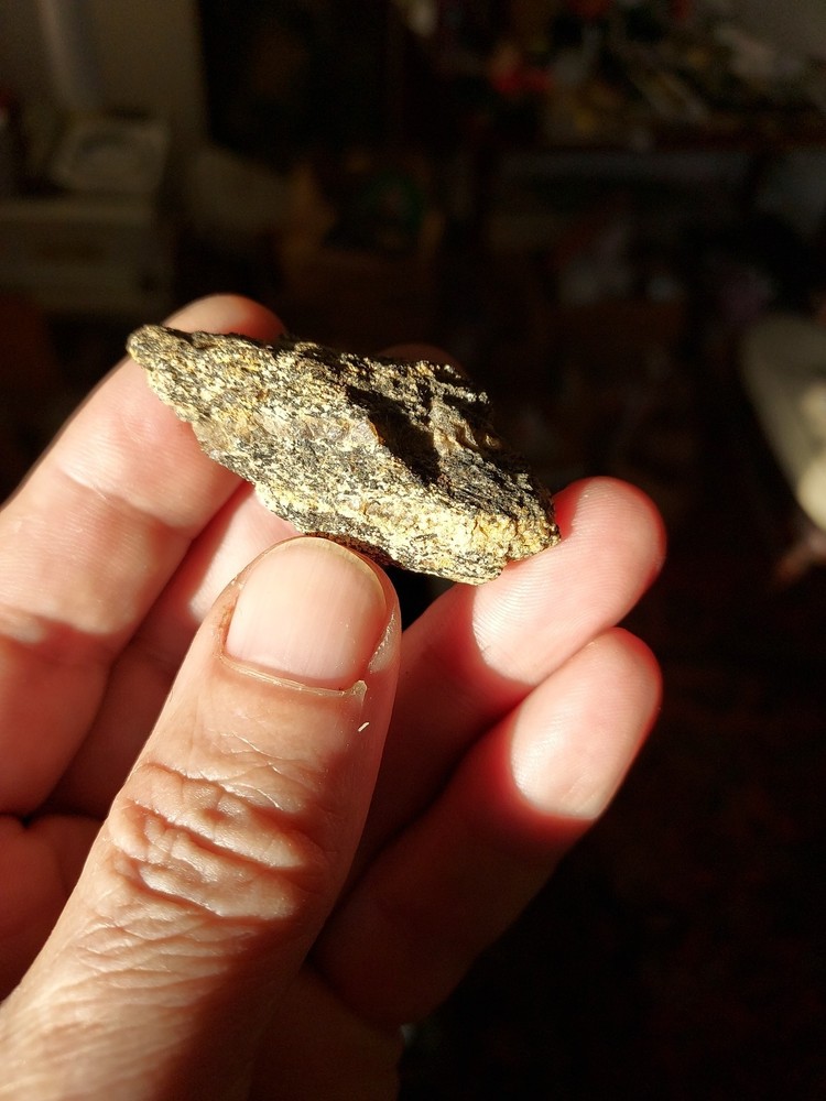 Gold & Silver Ore - gold bearing stone