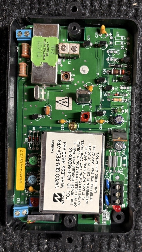 NAPCO GEMINI WIRELESS RECEIVER GEM-RECV-XP8 8 POINT EXPRESS