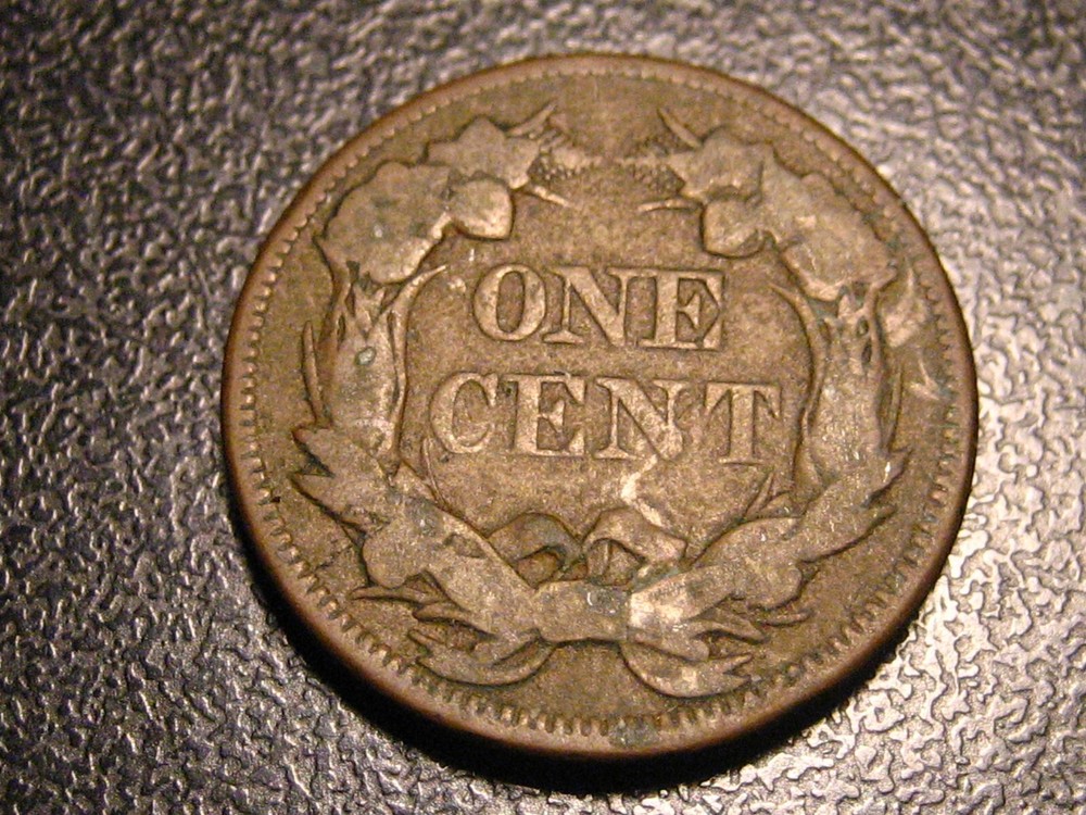 1857 Flying Eagle Cent VG