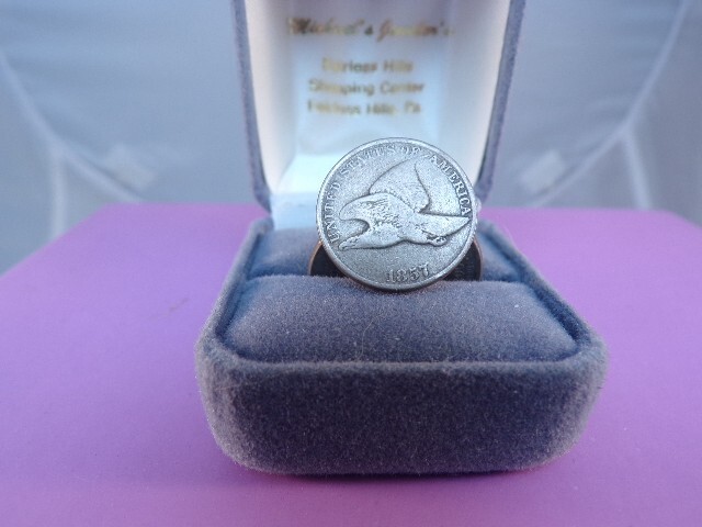 1857 Flying Eagle Cent / Penny @ C