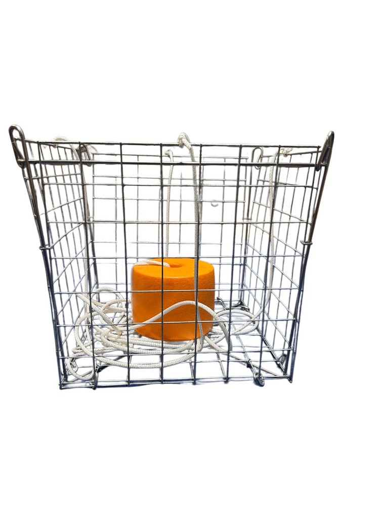 Little Foot Galvanized Crab Trap