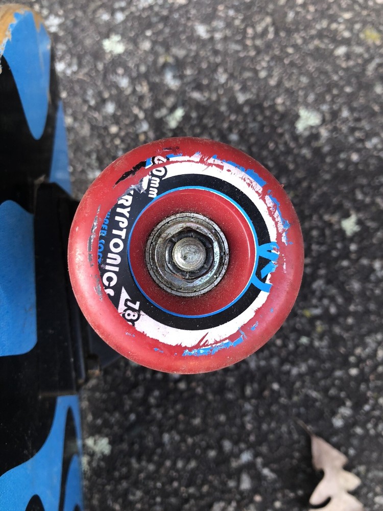 Kryptonics Skateboard Mouth Teeth Tongue