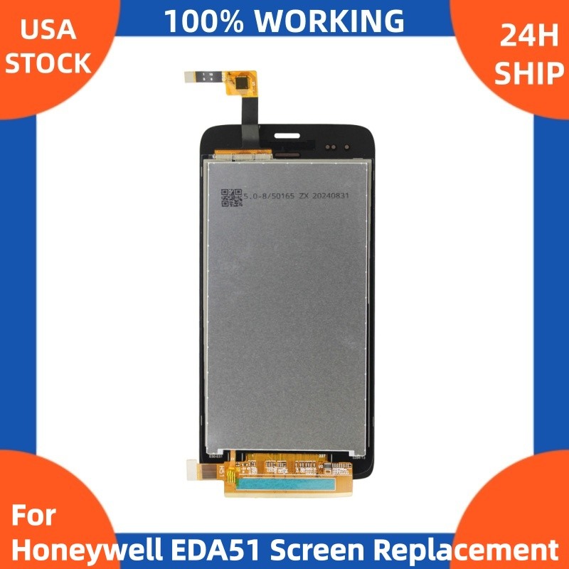 100% For Honeywell EDA51 LCD Display Touch Screen Digitizer Assembly Replacement