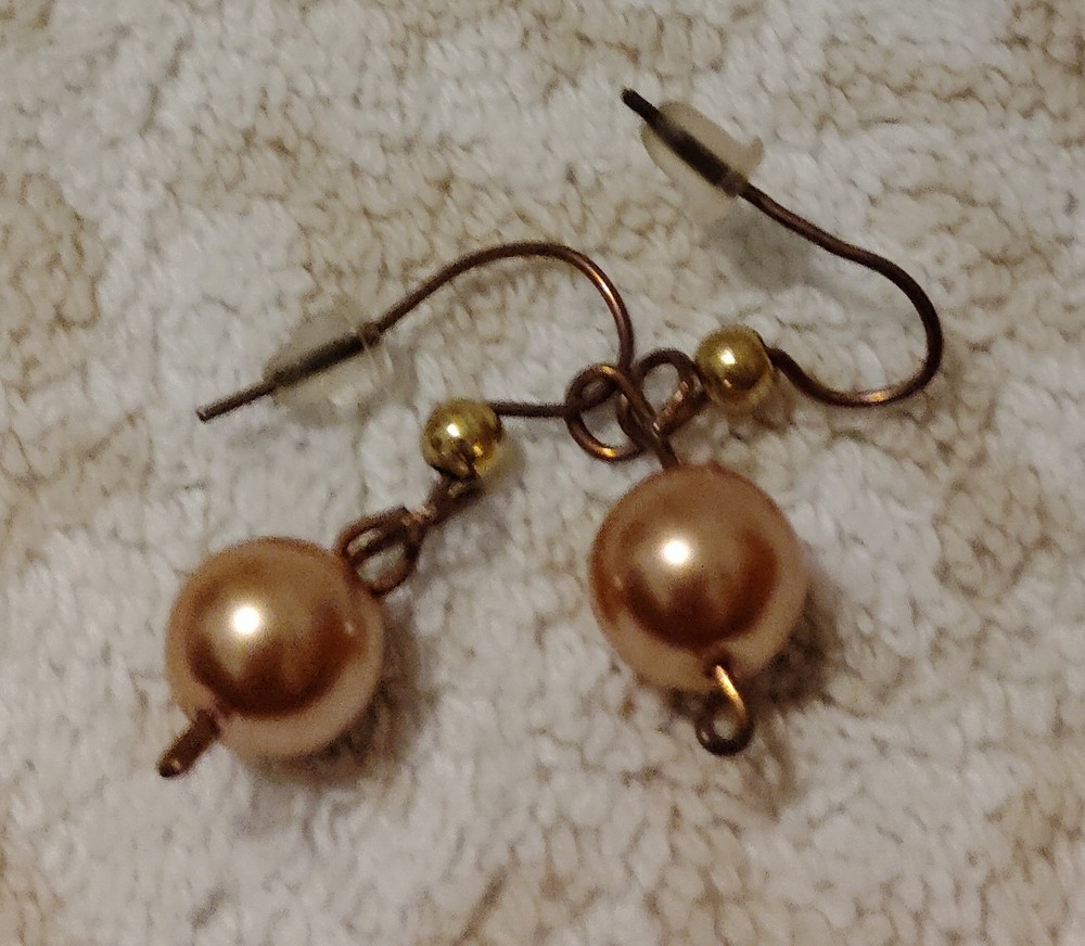 Handmade Beaded Bracelet/ 2 Pair Earrings
