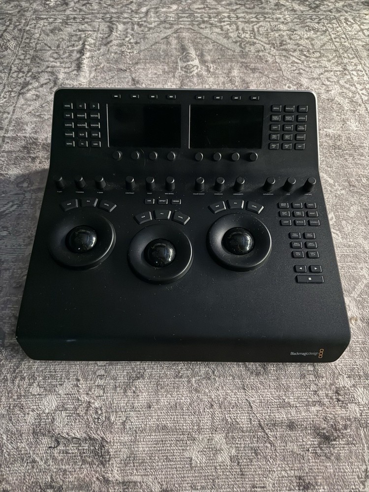 Blackmagic Design DaVinci Resolve Control Panel Color Correction USB-C PoE