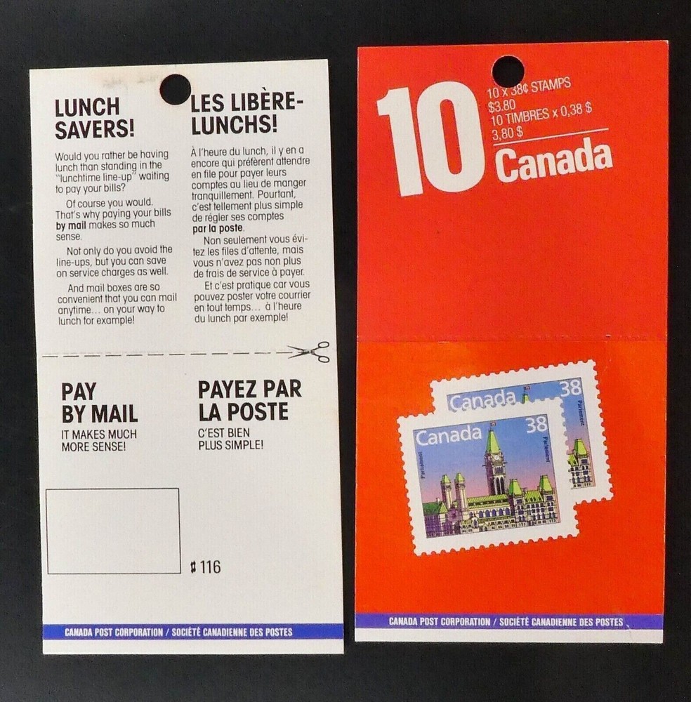 Canada - Booklet BK101b - Lunch Saver