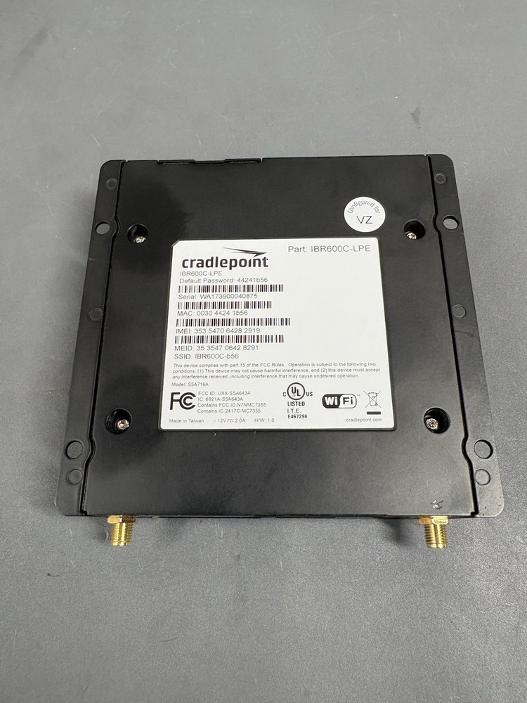 Cradlepoint IBR600C-LPE Semi-Rugged Modem/Router
