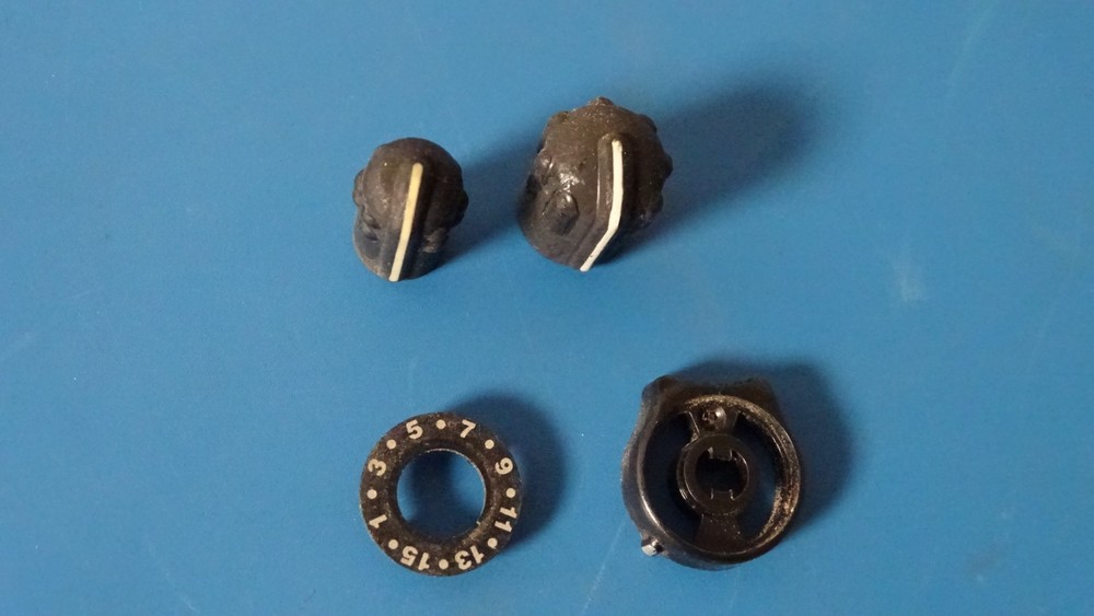 Radio Volume & Channel Selector Knobs Cap For Motorola MTS2000 Walkie-Talkie