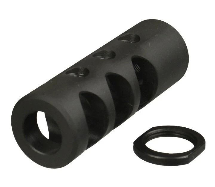 Steel .578-28 (37/64x28) Thread Competition Muzzle Brake Compensator For .45 ACP
