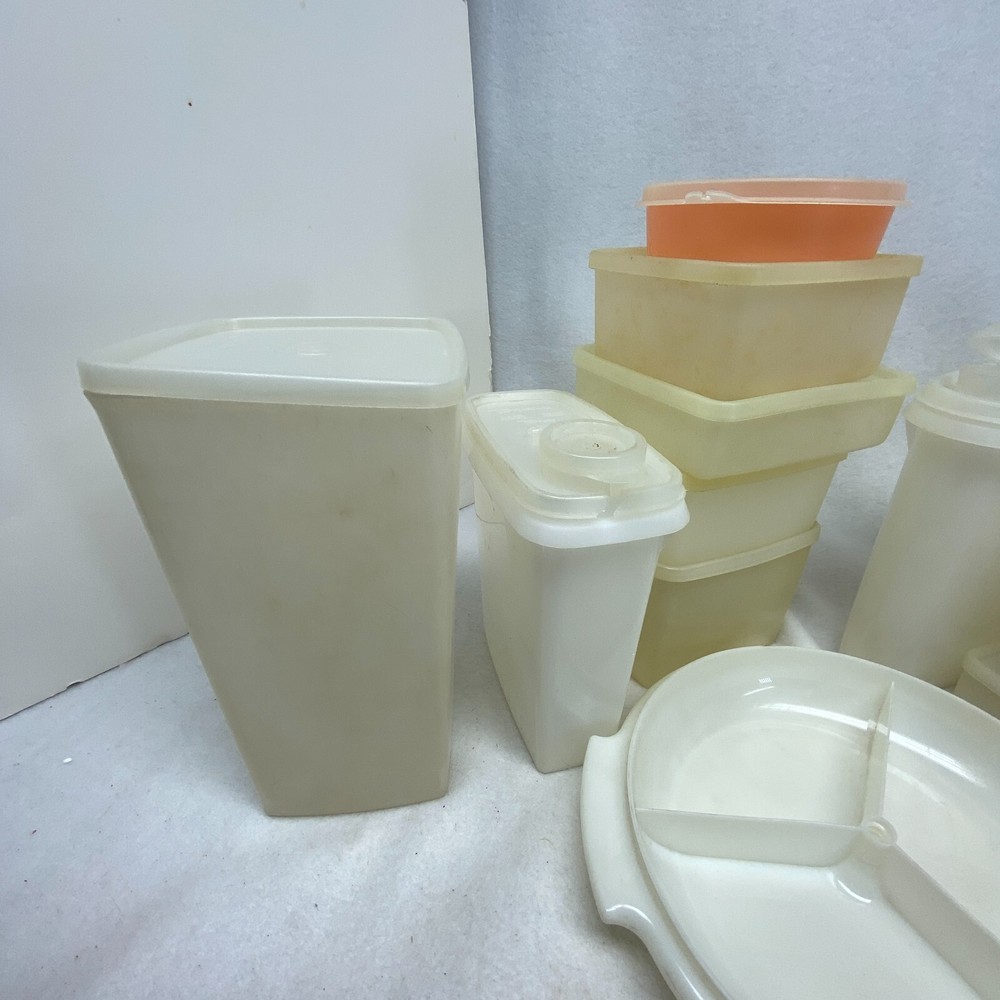 tupperware vintage containers and pitchers A
