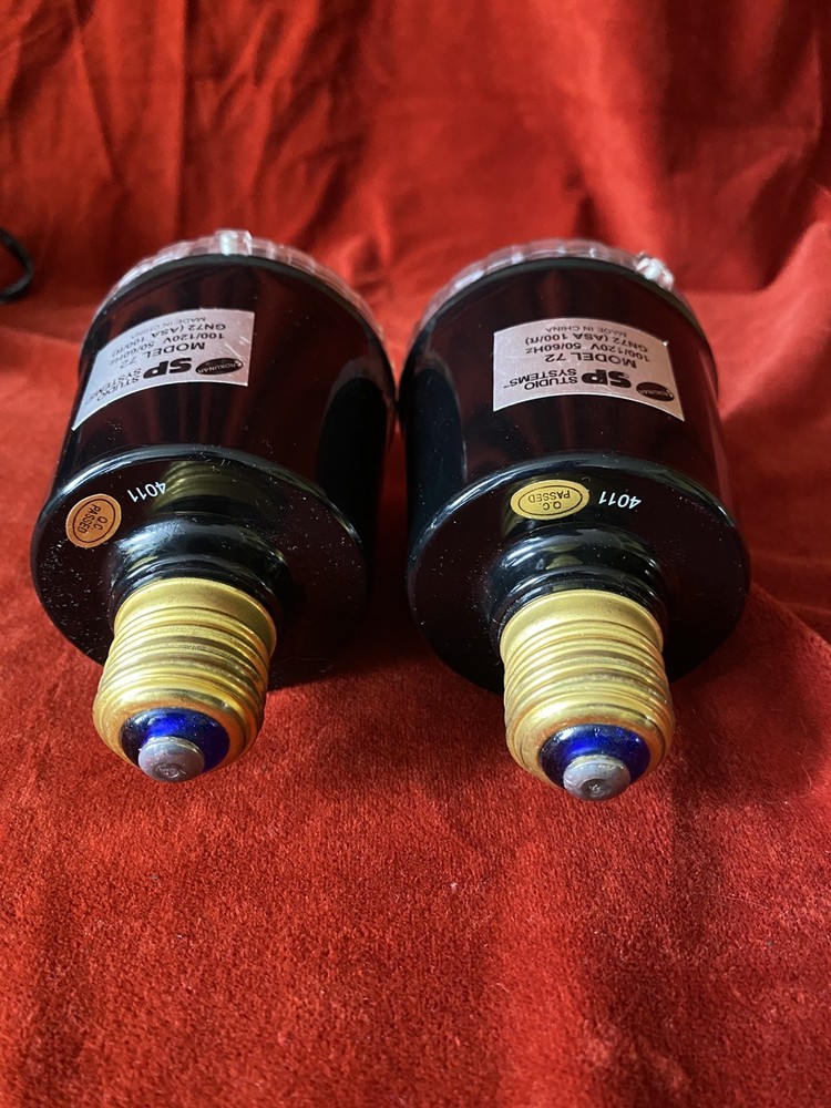 2- Rokunar SP Studio Systems Flash Unit Model 72 + 2 AC Sockets , Clamps