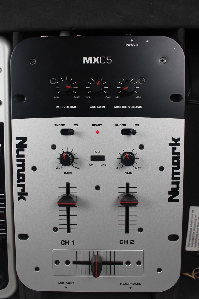 Numark MX05 Mixer 1 CD TCD05 CDJ MISSING 1 CD PLAYER (SYSTEM INCONPLETE,) WORKS