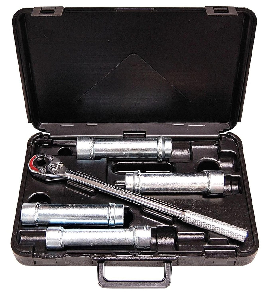 Versatile 4-Piece 1/2 Inch Drive Metric Socket Wrench Set for All Needs