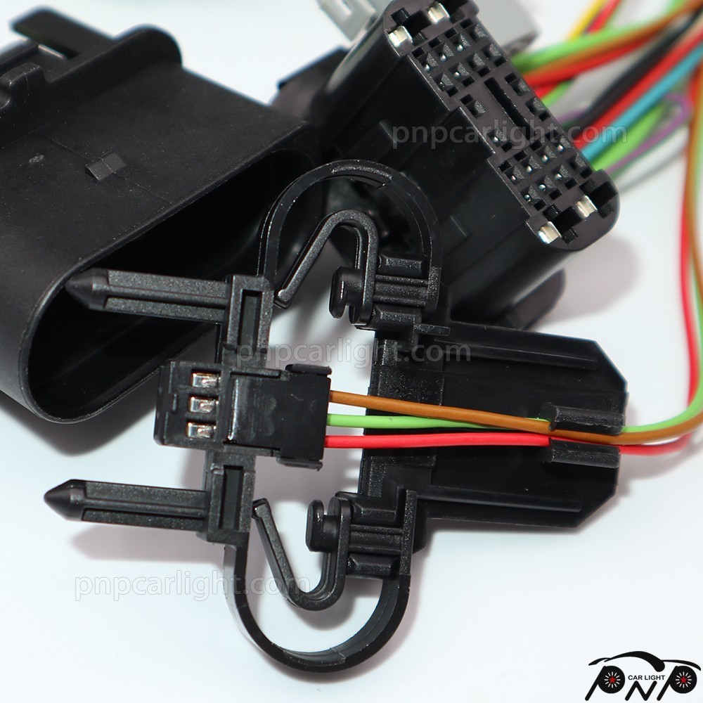 Pair for Audi A6 C6 2007-2012 AFS Xenon Headlight Internal Wiring Harness ECE